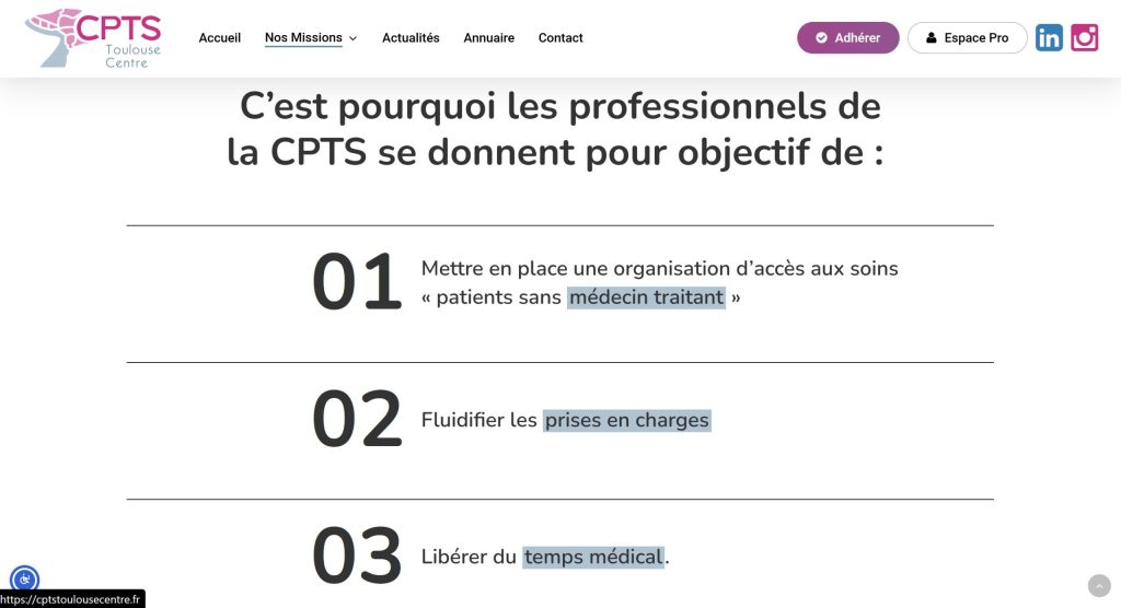 CPTS Toulouse centre CPTS Toulouse centre