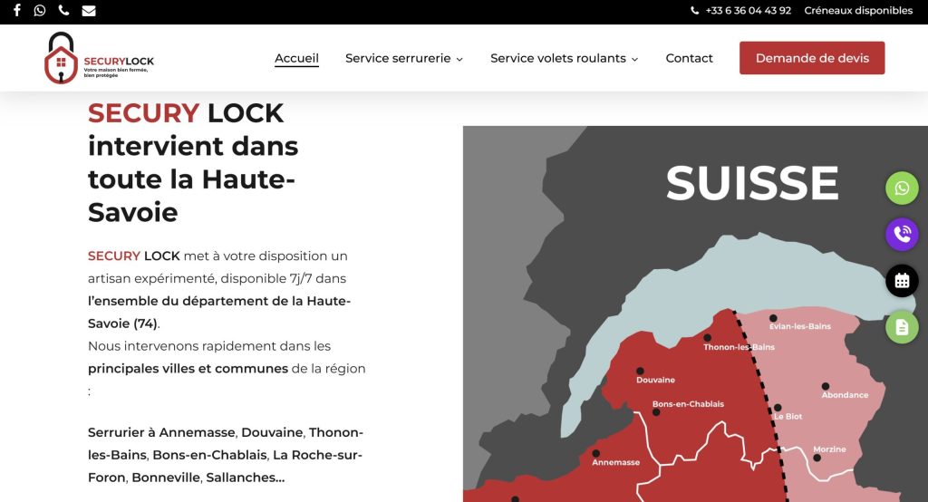 Site Internet Secury Lock