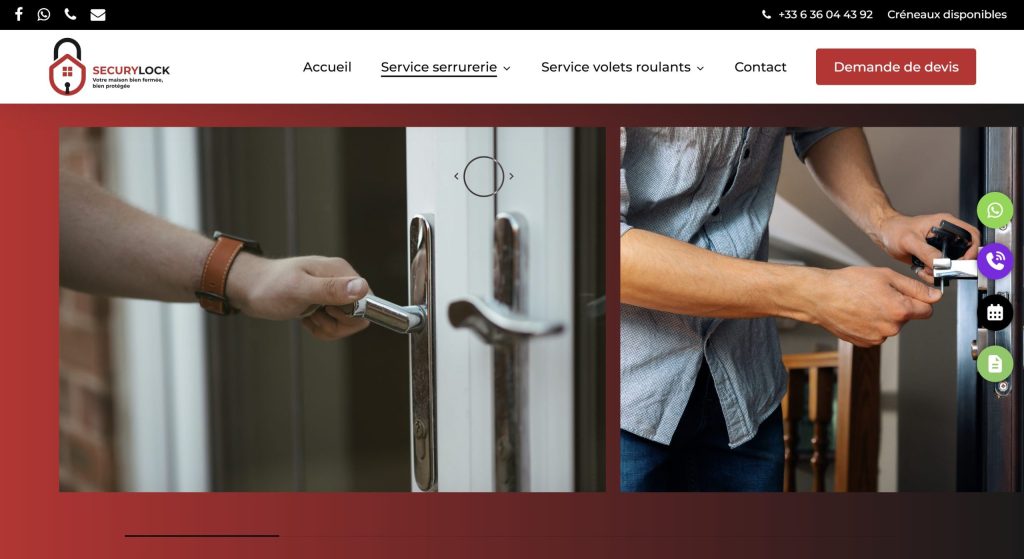 Site Internet Secury Lock