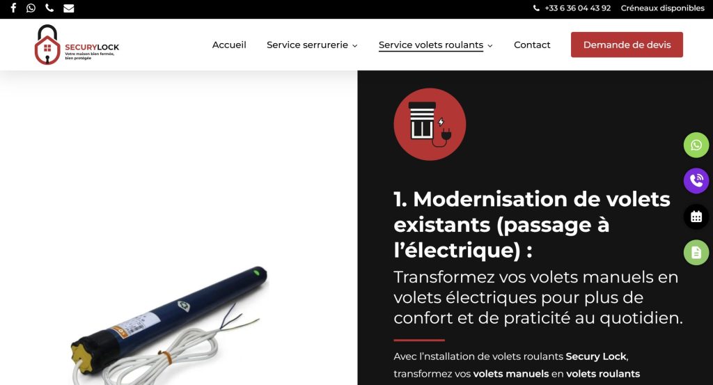Site Internet Secury Lock